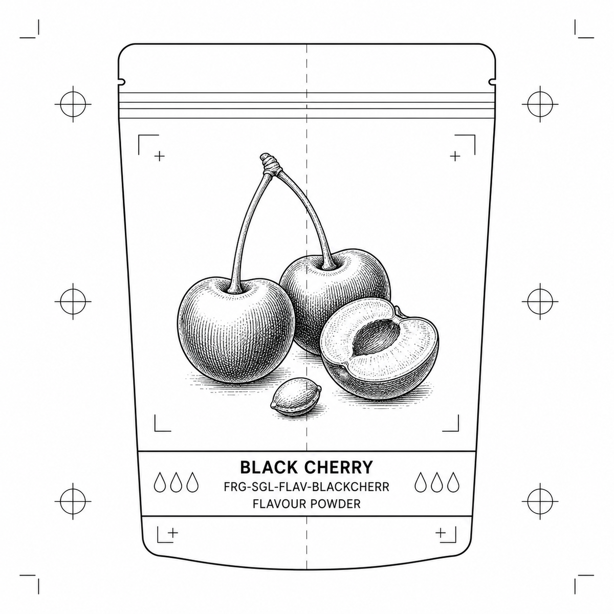 Black Cherry — 50 g flavour pouch