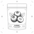 Blueberry — 50 g flavour pouch