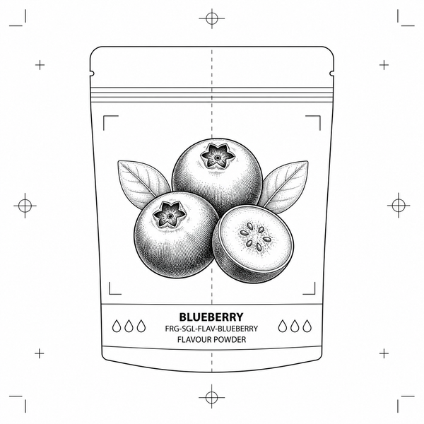 Blueberry — 50 g flavour pouch