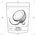 Coconut — 50 g flavour pouch