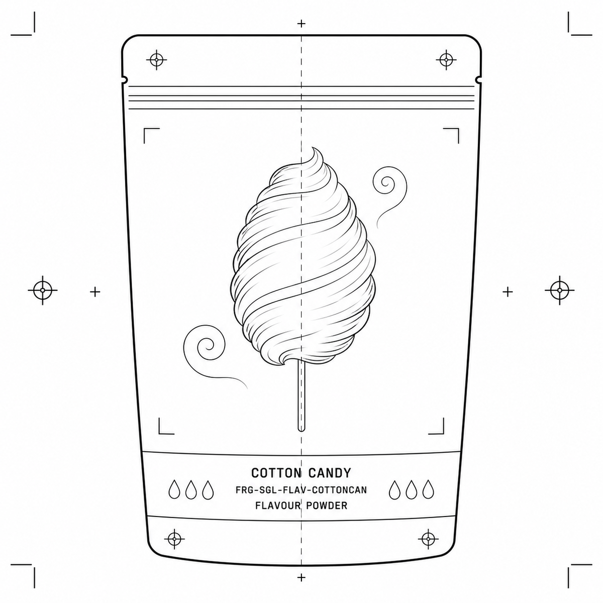 Cotton Candy — 50 g flavour pouch
