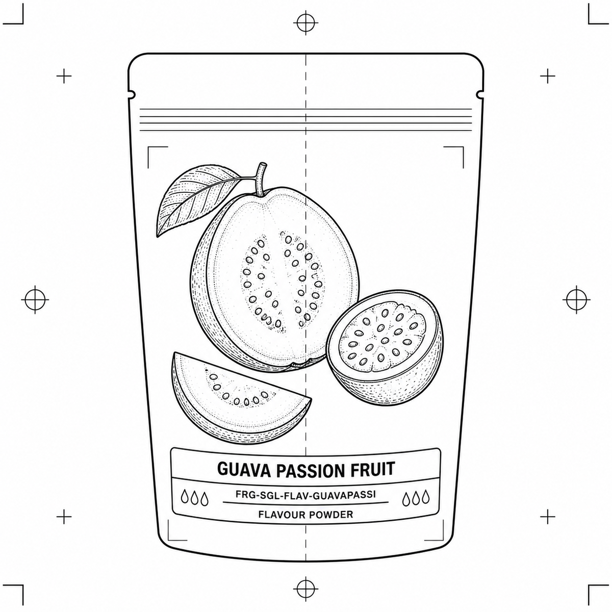 Guava Passion Fruit — 50 g flavour pouch