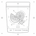 Lemon — 50 g flavour pouch