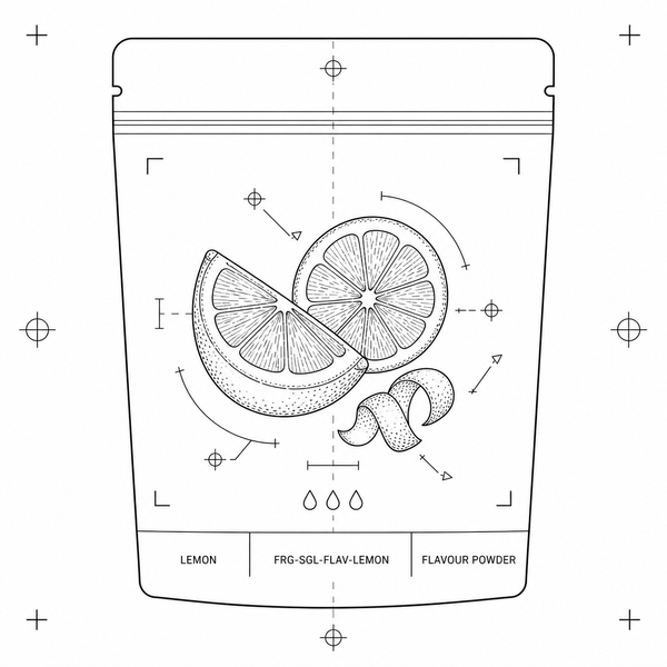 Lemon — 50 g flavour pouch