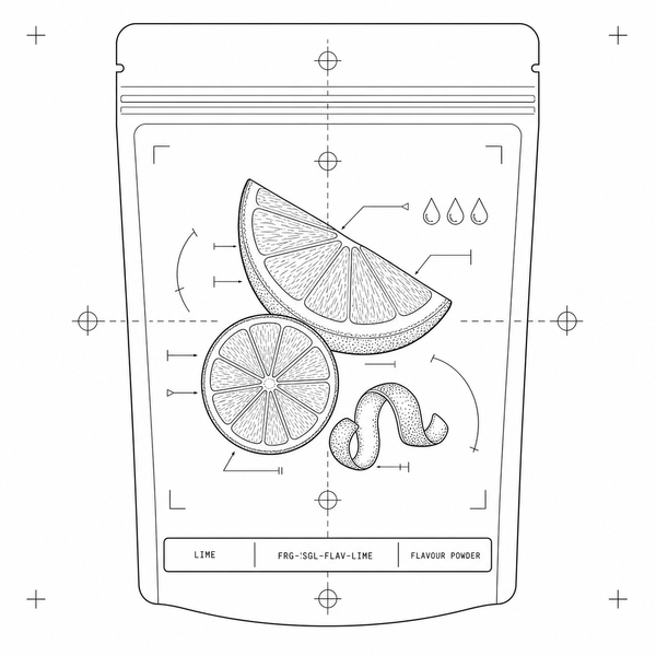 Lime — 50 g flavour pouch