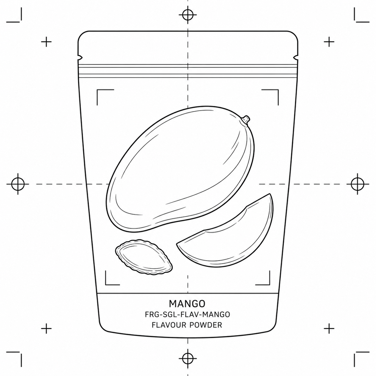 Mango — 50 g flavour pouch