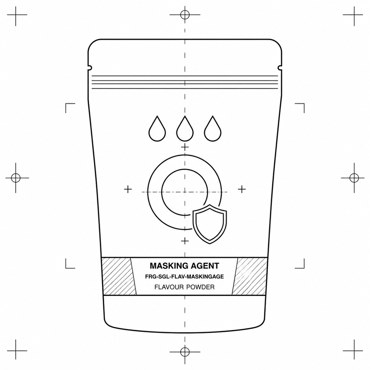 Masking Agent — 50 g flavour pouch