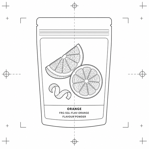 Orange — 50 g flavour pouch