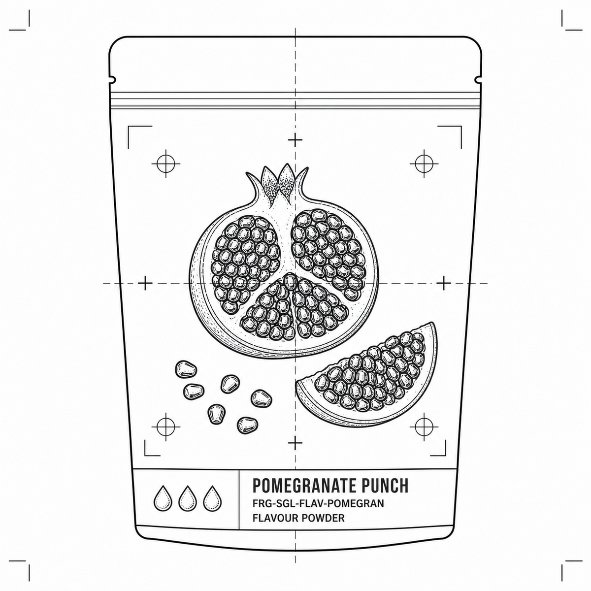 Pomegranate Punch — 50 g flavour pouch