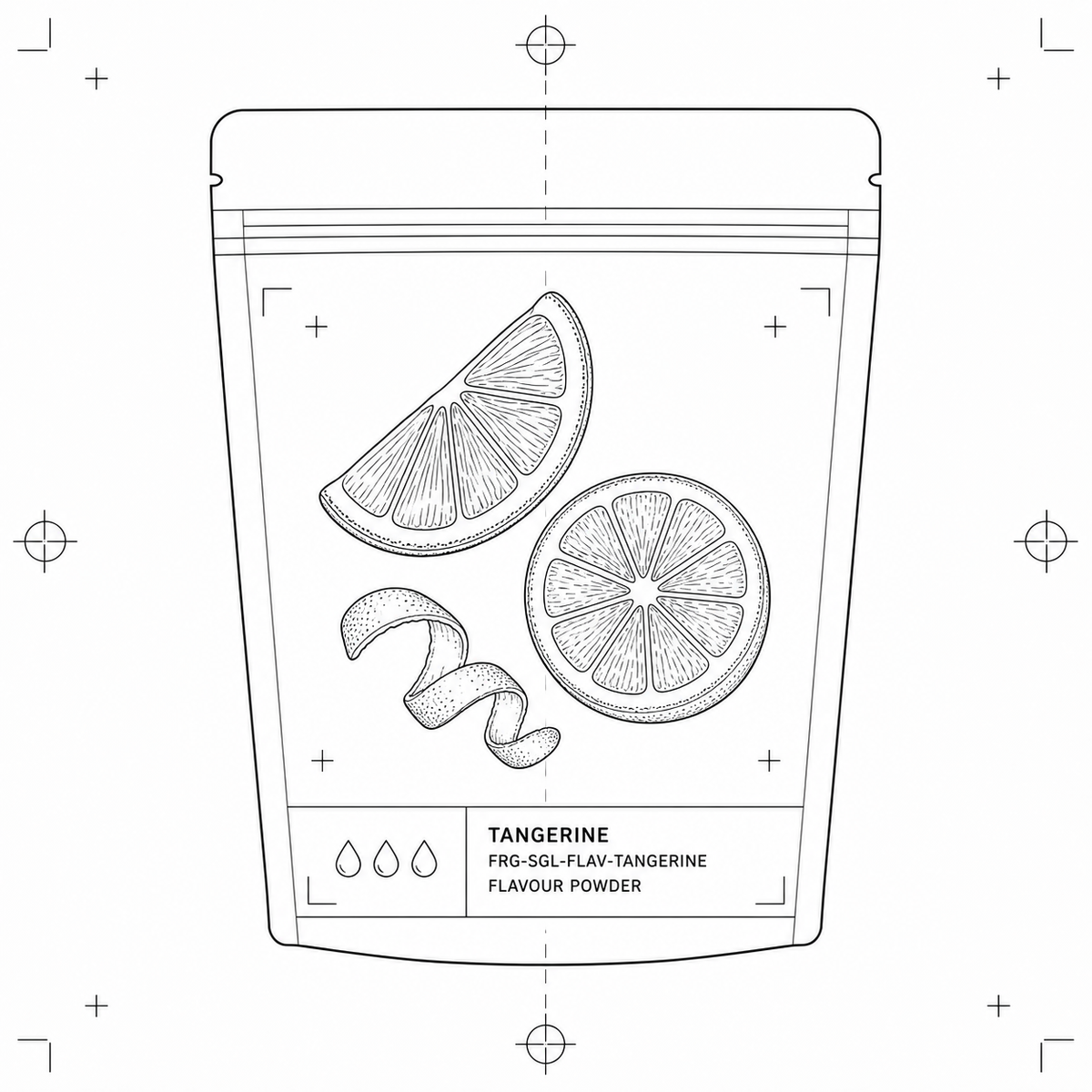Tangerine — 50 g flavour pouch