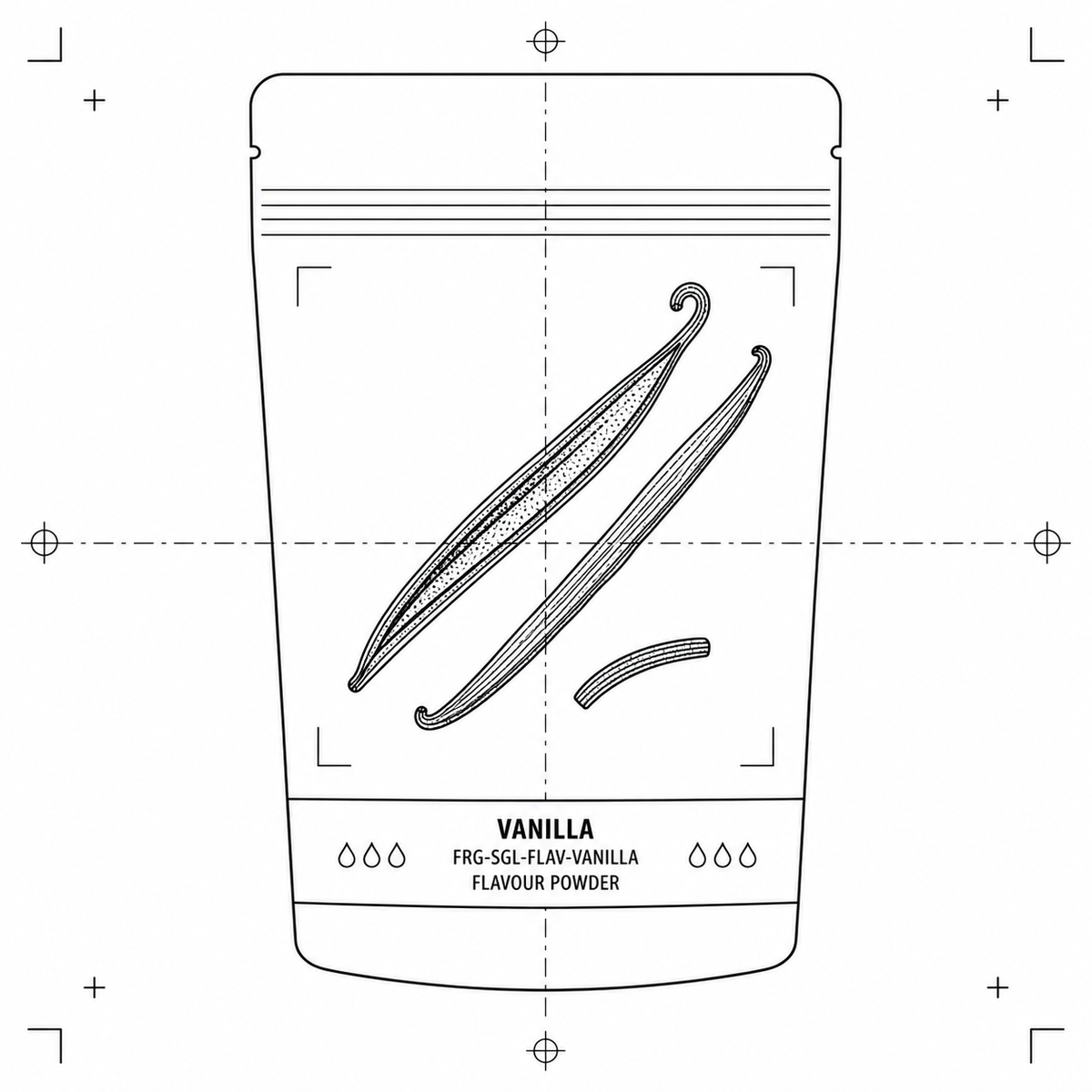 Vanilla — 50 g flavour pouch