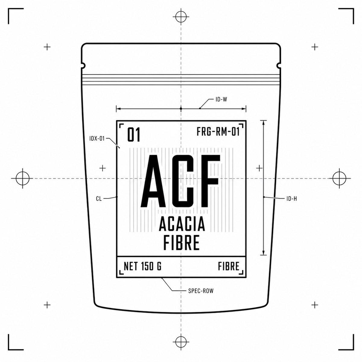 Acacia Fibre — 150 g pouch