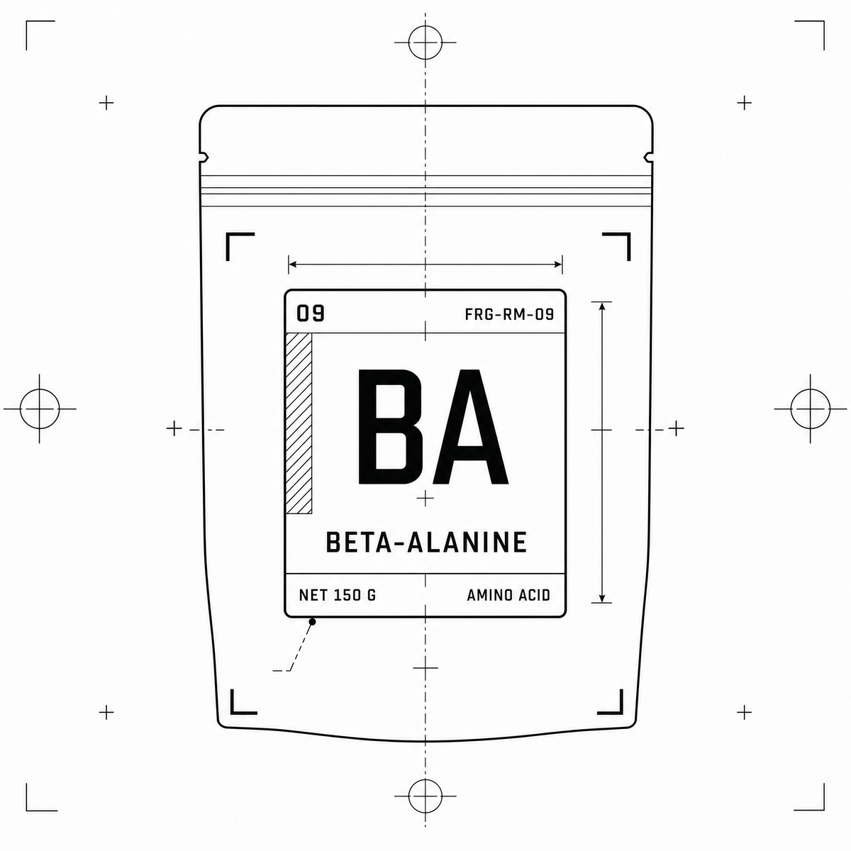 Beta-Alanine — 150 g pouch