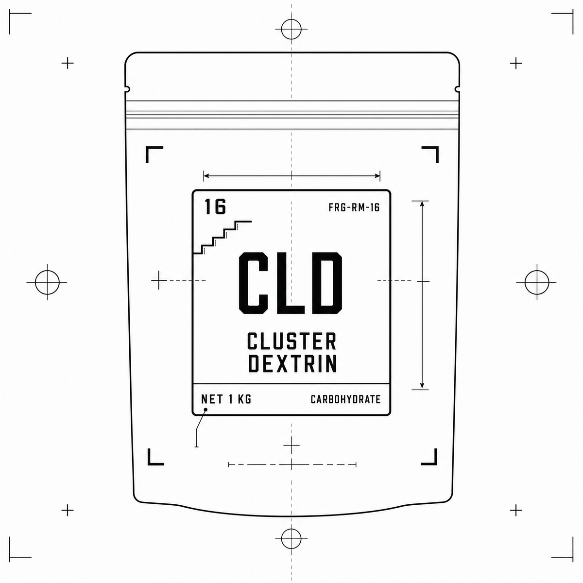 Cluster Dextrin — 1 kg pouch