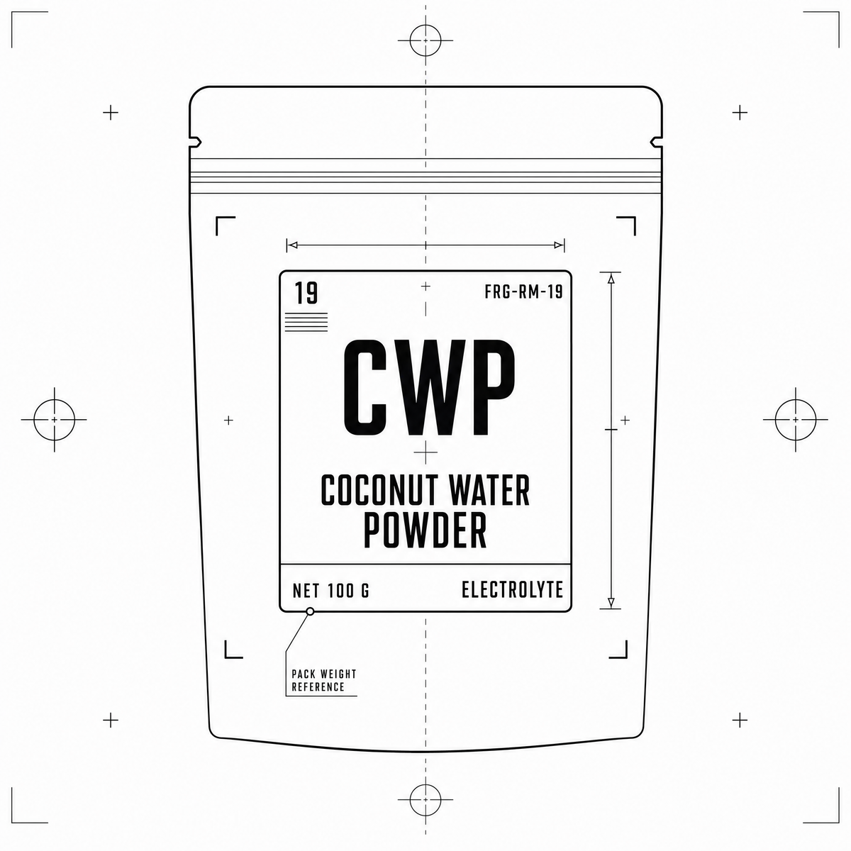 Coconut Water Powder — 100 g pouch