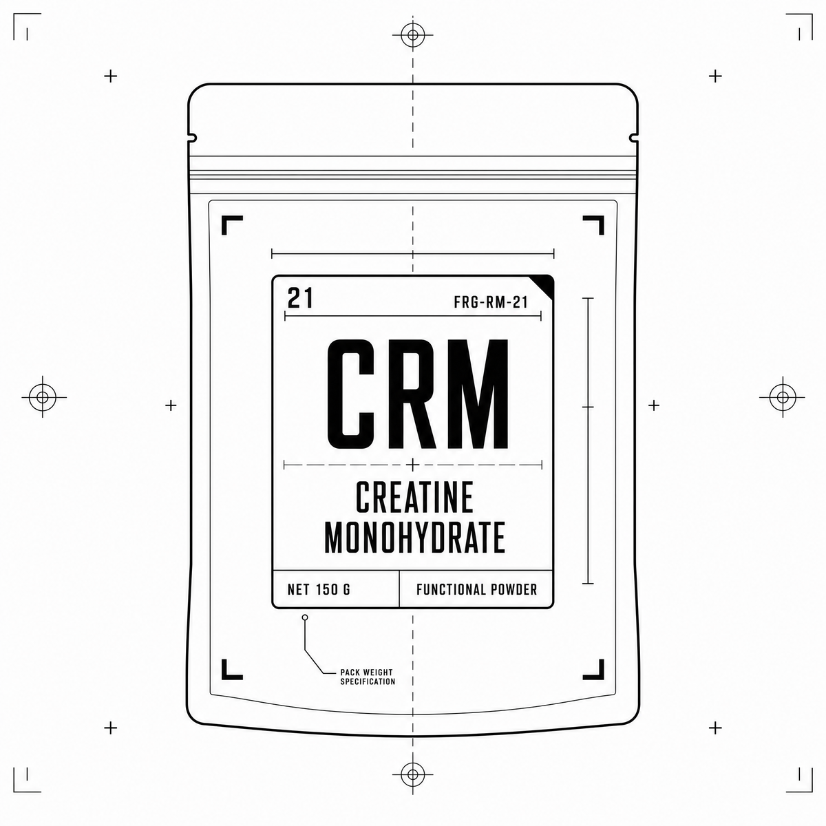 Creatine Monohydrate — 150 g pouch