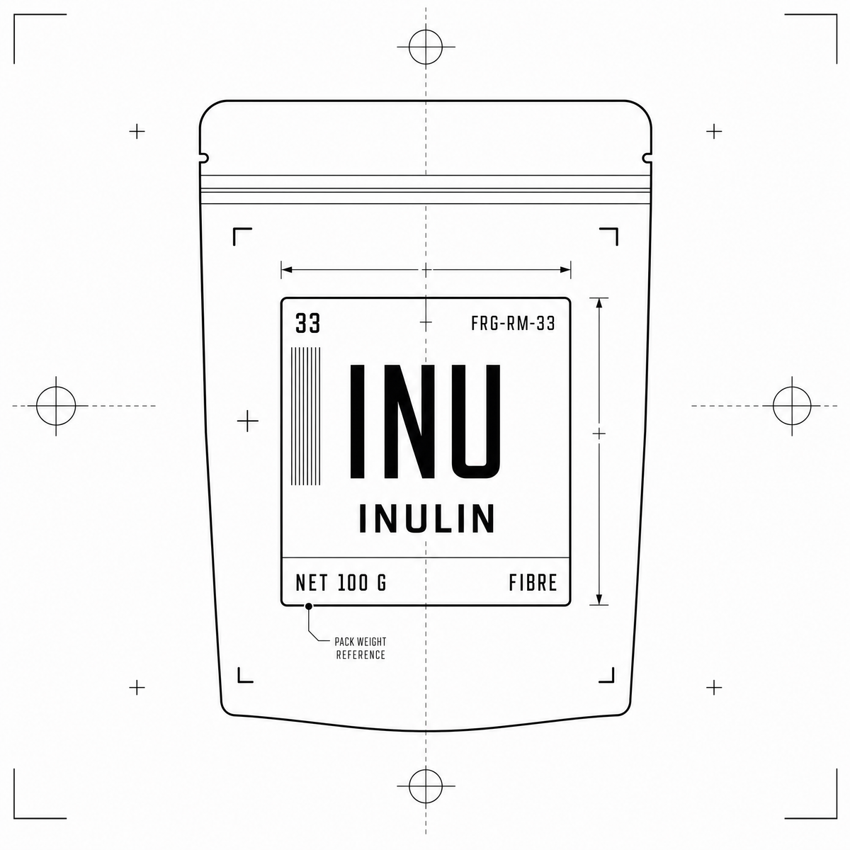 Inulin — 100 g pouch