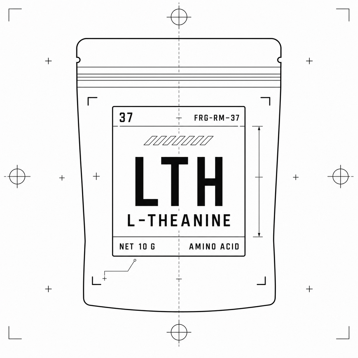 L-Theanine — 10 g pouch