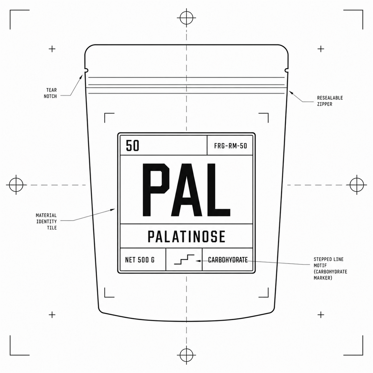 Palatinose — 500 g pouch