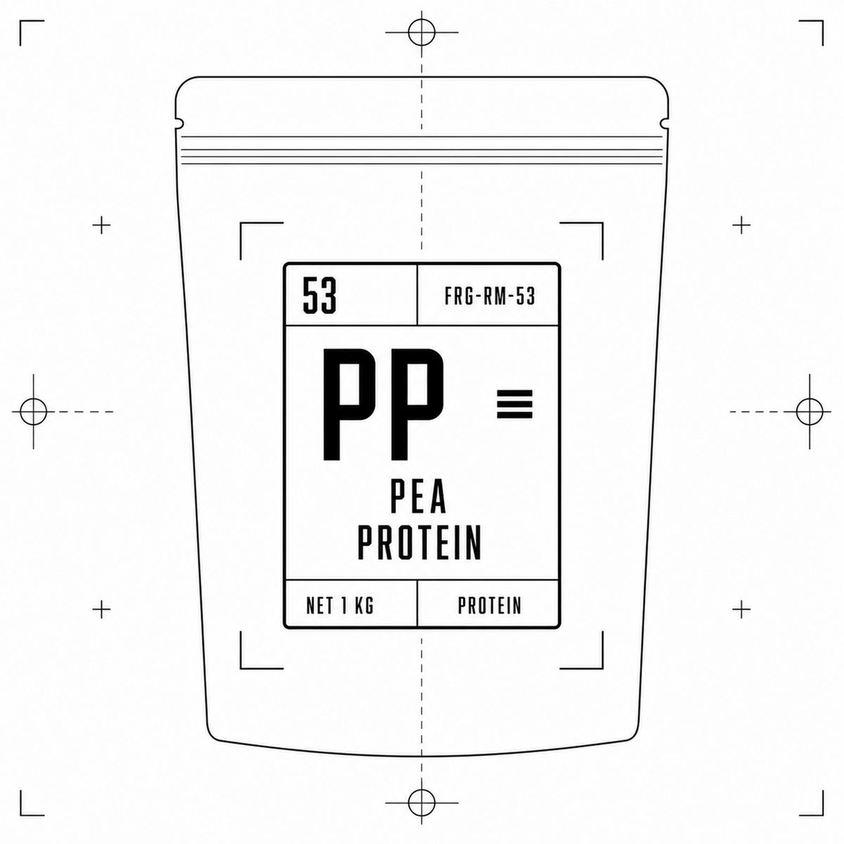 Pea Protein — 1 kg pouch