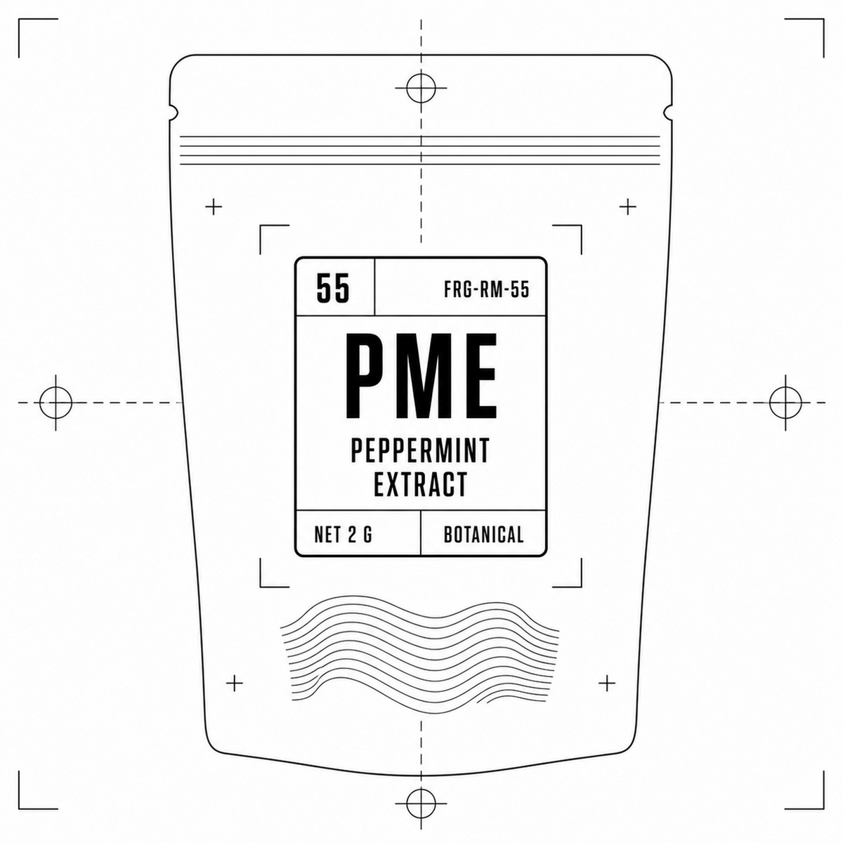 Peppermint Extract — 2 g pouch