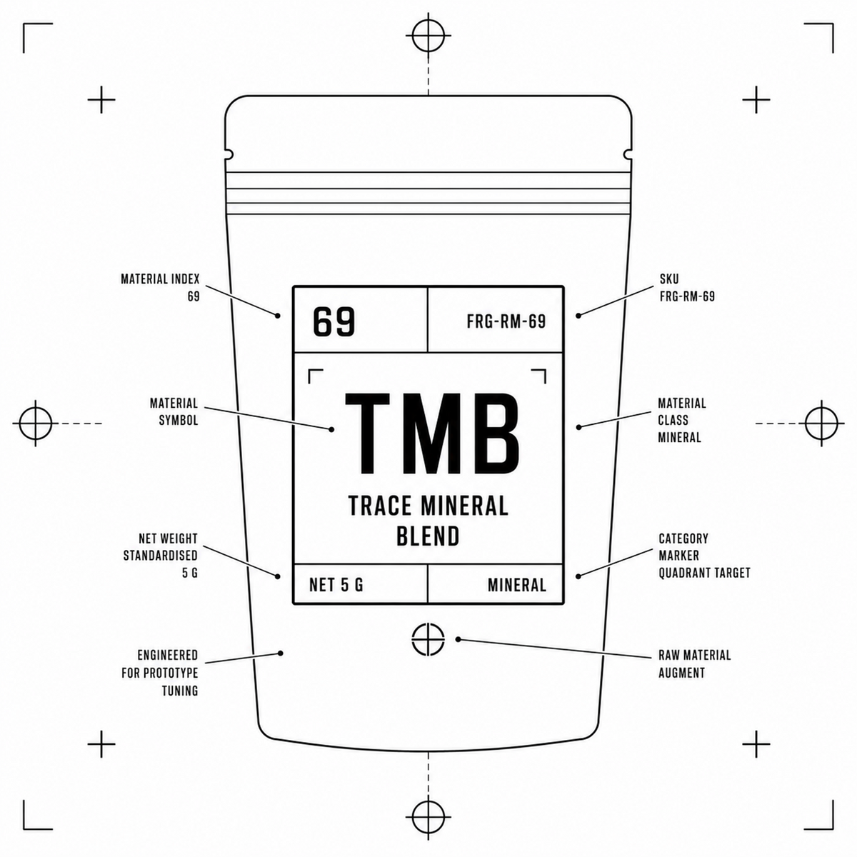 Trace Mineral Blend — 5 g pouch