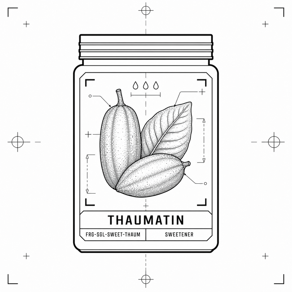 Thaumatin — 5 g sweetener pouch