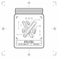 Xylitol — 250 g sweetener pouch
